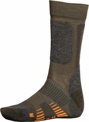 Toxotis Active Wear Long Hunting Socks in Green color