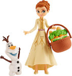 Hasbro Παιχνίδι Μινιατούρα Frozen Anna and Olaf για 3+ Ετών 10εκ.