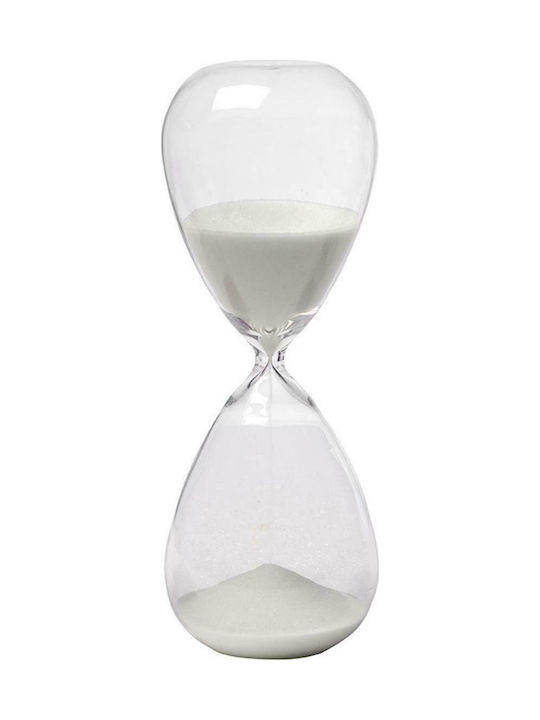 Artekko Sanduhr zur Bürodekoration aus Glas 9cm.