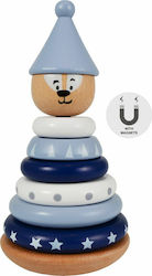 Magni Stacking Toy Μαγνητικός Πύργος Στοίβαξης made of Wood for 12++ Months