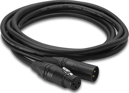 Hosa Cable XLR male - XLR female Μαύρο 3m CMK-010AU