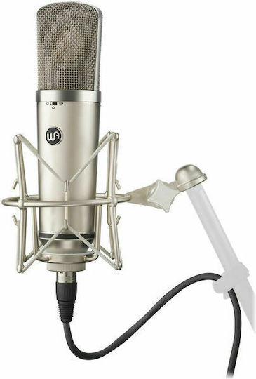 Warm Audio WA-67 Πυκνωτικό Μικρόφωνο Shock Mounted για Studio σε Ασημί Χρώμα