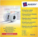 Avery Avery 1500 Selbstklebende Etikettenrollen 26x12mm 10Stück