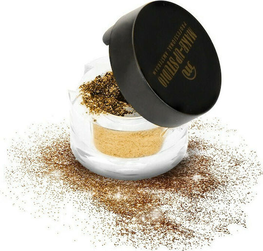 Make-up Studio Shiny Effects Eyeshadow Eye Shadow Matte in Powder with Gold Color 4gr