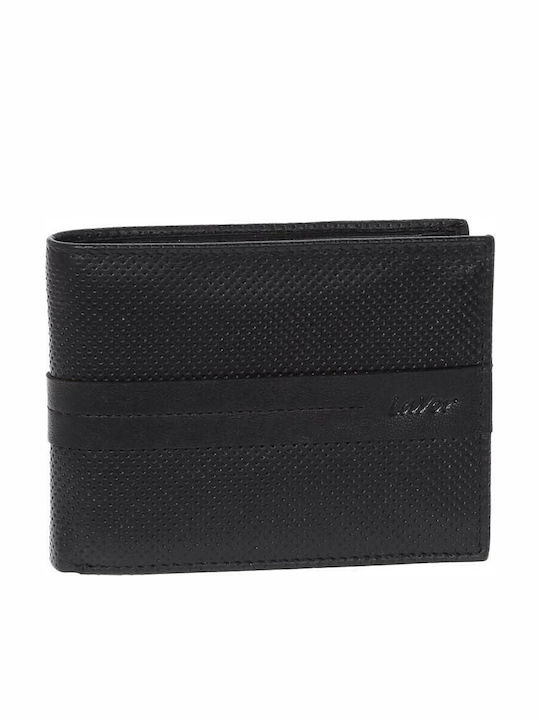 Leather Men's Wallet with RFID Black