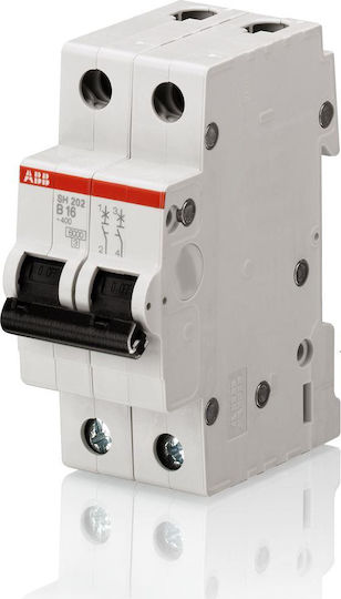 Abb Automatic Circuit Breaker 20A Double-pole AC 70339