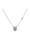 9-carat pink gold necklace