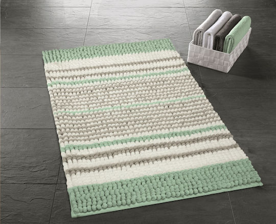 Kleine Wolke Αντιολισθητικό Πατάκι Μπάνιου Bola 9143685539 Green 55x65εκ.