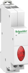 Schneider Electric Τριπλή Ενδεικτική Λυχνία Πίνακα Κόκκινη