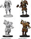 WizKids Dungeons & Dragons Nolzur's Marvelous Miniatures Unpainted Figures Male Goliath Fighter 2pcs 2pcs WZK73541 WIZ73541