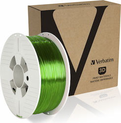Verbatim PETG 1.75mm Прозрачен Зелен 1кг Verbatim PETG 1.75mm Прозрачен Зелен 1кг