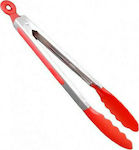 Sidirela Silicone Kitchen Tong Red 30cm