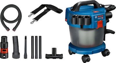 Bosch GAS 18V-10 L Wet-Dry Vacuum for Dry Dust & Debris Charger & Battery not Included with Waste Container 10lt