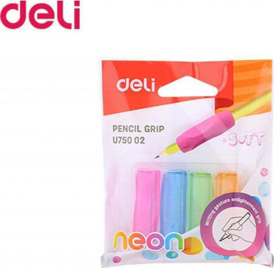 Deli Eraser Set Replacement for Pencil and Pen Eraser for Ergonomic Pencil Grip 4pcs