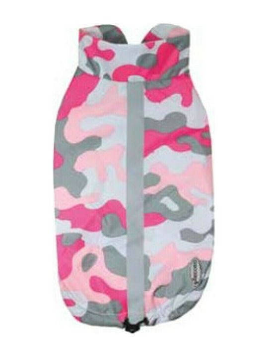 Record Camouflage Large Μπουφάν Σκύλου Ροζ
