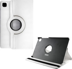 Volte-Tel Rotating Flip Cover Δερματίνης Λευκό (iPad Pro 2020 12.9")