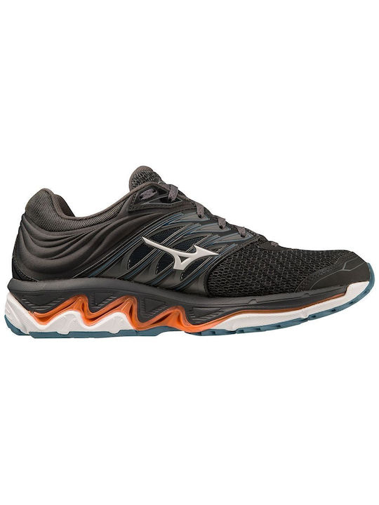 Mizuno Wave Paradox 5 Γυναικεία Αθλητικά Παπούτσια Running Μαύρα