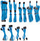 Corsair Premium Individually Sleeved PSU Cables Pro Kit Type 4 Gen 4 - Cable 0.75m Blue (CP-8920225)