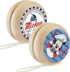 Christening Favor with Yo-Yo Mickey made of Wood 5cm