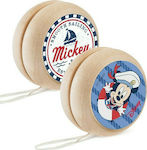 Christening Favor with Yo-Yo Mickey made of Wood 5cm