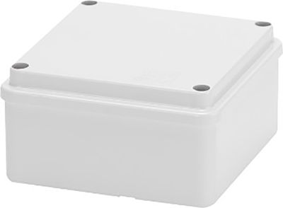 Gewiss External Mount Electrical Box Branching IP56 Plastic (100x100x50mm) in Gray Color GW44204