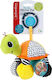 Infantino Pendant Toy for Car with Mirror Touch Doll with Mirror "Turtle" for 0++ Months