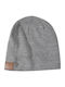 Veto Beanie Unisex Beanie with Headphones Knitted in Gray color