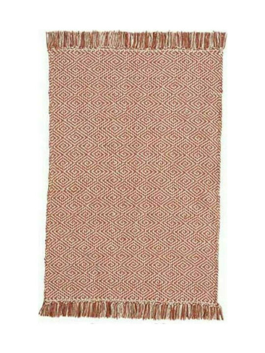 Synchronia Souk Rug Rectangular Orange Terracotta