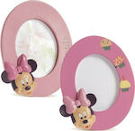 Christening Favor with Frame Minnie Mouse