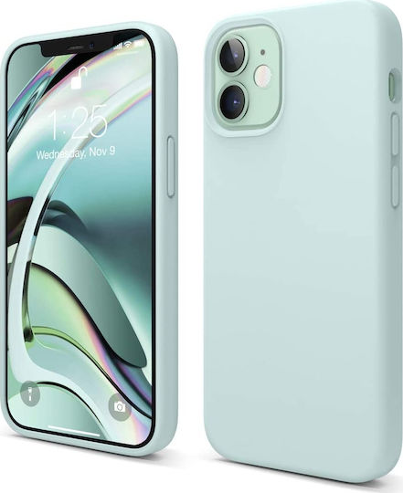 Elago Premium Задна корица Силикон 0.2мм Тюркоазен (iPhone 12 mini)