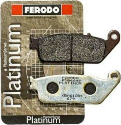 Ferodo Platinum Front Pads Ημι-μεταλλικά Μπροστά Τακάκια Honda NC750 - CBR 600