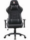 Gembird GC-01 Fabric Gaming Chair with Adjustable Arms Black / Gray