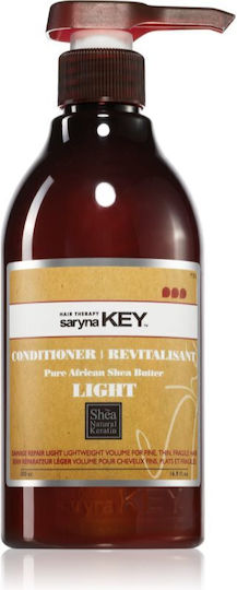 Saryna Key Pure African Shea Butter Conditioner Reconstruction/Nourishment for Dry Hair 500ml