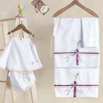 Disney Baptism Towel Set Tinkerbell Λευκό