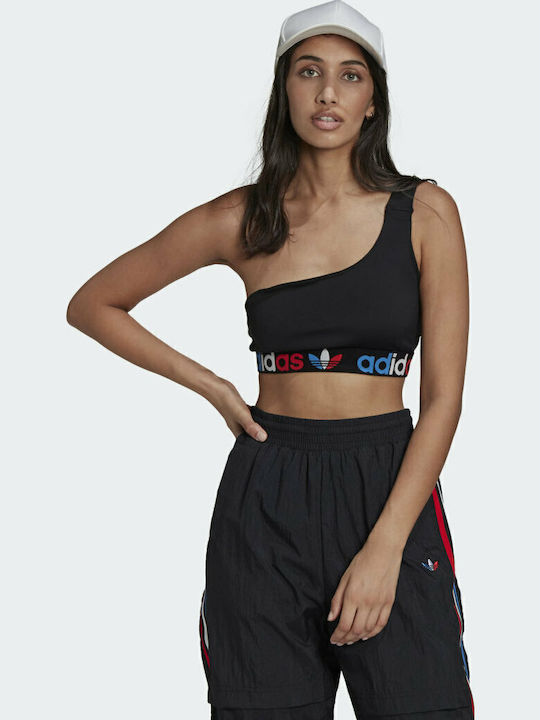 adidas Trefoil Μπλούζα Μαύρη