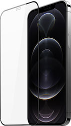 Dux Ducis Full Face Tempered Glass Black (iPhone 12 / 12 Pro)