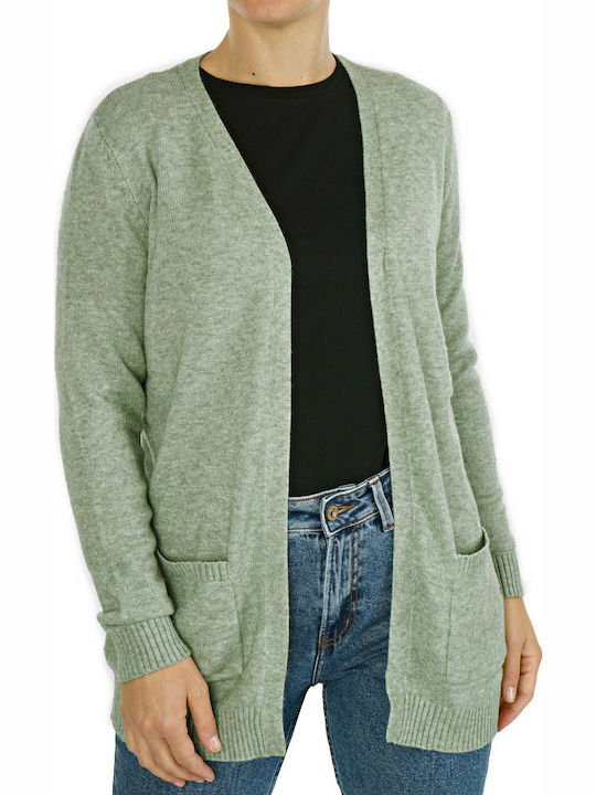 Only Women's Knitted Cardigan Green