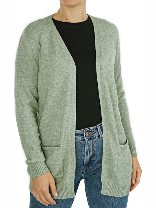 Only Onllesly Women's Knitted Cardigan Green