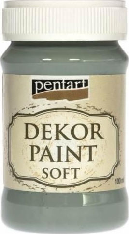 Pentart Dekor Paint Soft Chalk Paint Colour Olive Tree 100ml 16519