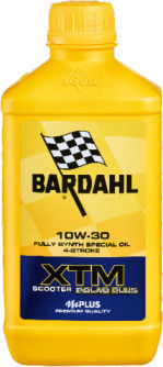 Bardahl XTM Scooter Synthetic Motorcycle Oil for Four-Stroke Engines 10W-30 1lt