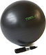 Toolz Μπάλα Pilates 65cm σε Μαύρο Χρώμα
