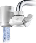 Laica Venezia White Activated Carbon Faucet Mount Water Filter RK50A