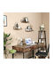 Wall Shelves Brown (3 Pieces) 40x12x11cm