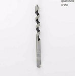 Finder Drill with Cylindrical Shank for Wood 8x150mm