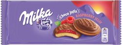 Milka Μπισκότα με Επικάλυψη & Γέμιση Chocolate & Raspberry Jelly 147gr