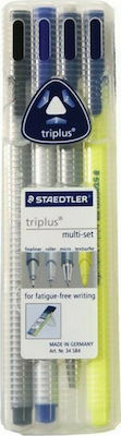 Staedtler Triplus Design Markers Multicolour 4pcs