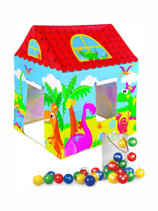 Kids House Play Tent Ζωάκια Multicolour