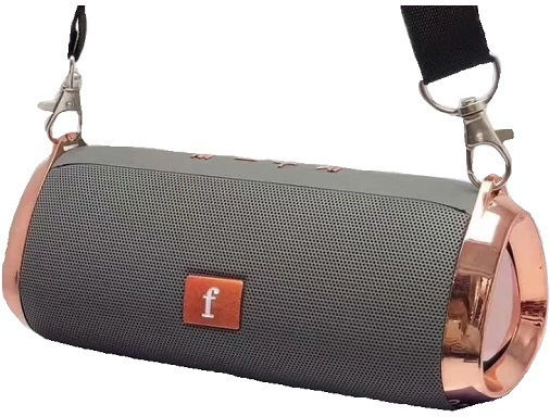ΕΤ801 Bluetooth-Lautsprecher 6W mit Radio Silber