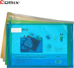 Comix Dosar Transparent cu Fermoar cu fermoar pentru Hârtie A4 15984---74-2