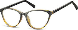 Sunoptic Plastic Eyeglass Frame Cat Eye CP127I